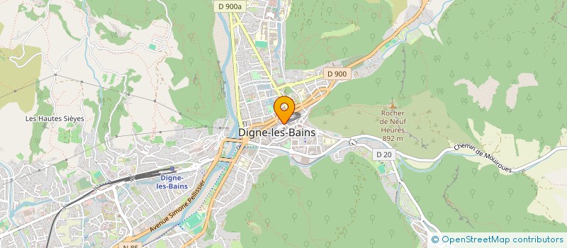 localisation de l'entreprise MADAME PATRICIA DELBECQ à DIGNE-LES-BAINS