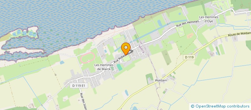 localisation de l'entreprise MADAME PATRICIA DELOISON  MARCK