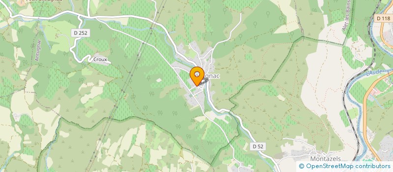 localisation de l'entreprise MADAME PATRICIA DELORD  COUIZA