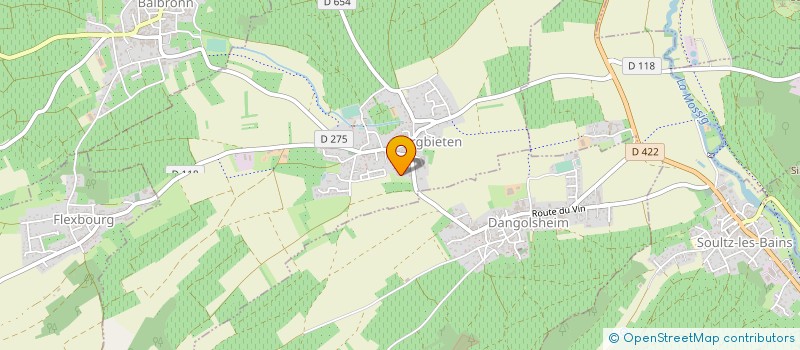 localisation de l'entreprise MADAME PATRICIA DELPECH  BERGBIETEN