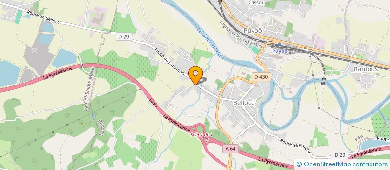 localisation de l'entreprise MADAME PATRICIA DELSOL  BELLOCQ