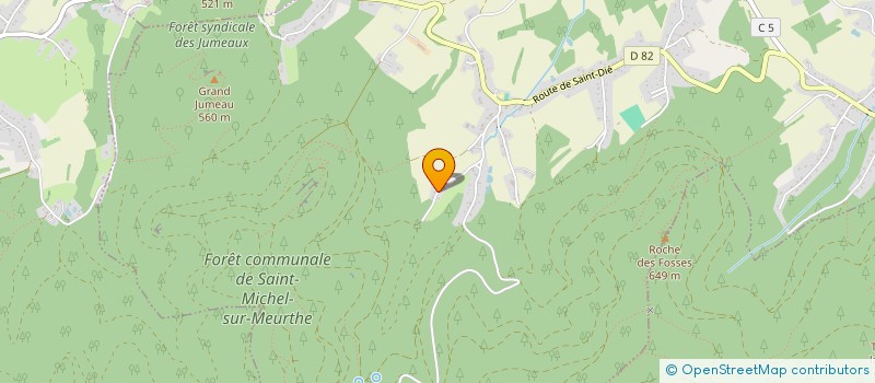 localisation de l'entreprise MADAME PATRICIA DEMANGE  SAINT-MICHEL-SUR-MEURTHE
