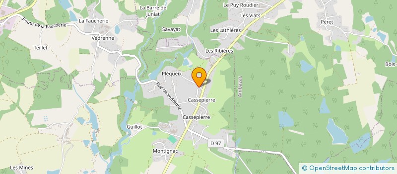 localisation de l'entreprise MADAME PATRICIA DEMAY  RILHAC-RANCON