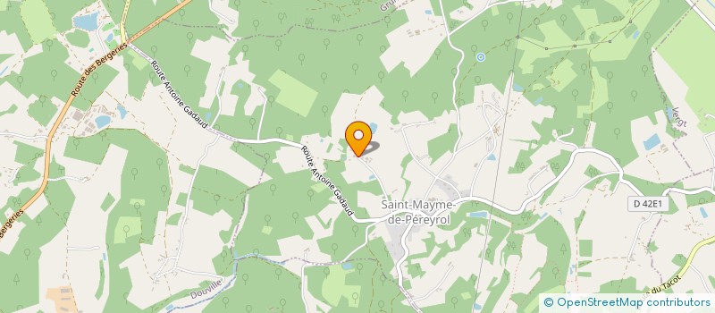 localisation de l'entreprise MADAME PATRICIA DENAUD  SANILHAC