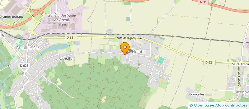 localisation de l'entreprise MADAME PATRICIA DENIS  NOINTEL