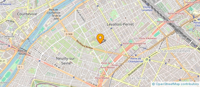 localisation de l'entreprise MADAME PATRICIA DEROO à NEUILLY-SUR-SEINE