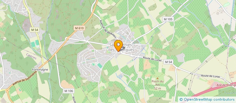 localisation de l'entreprise MADAME PATRICIA DESMAREST  SAINT-GENIES-DES-MOURGUES