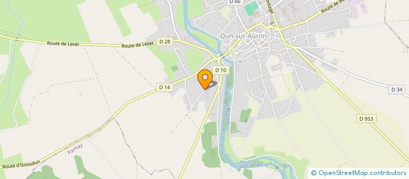 localisation de l'entreprise MADAME PATRICIA DESSAULLES  DUN-SUR-AURON