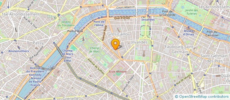 localisation de l'entreprise MADAME PATRICIA DEYME  PARIS