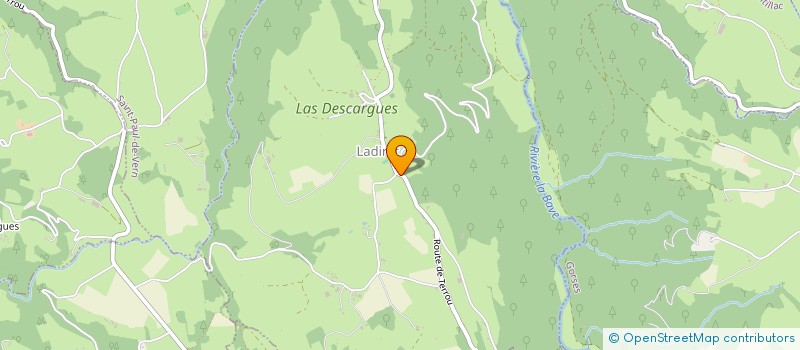 localisation de l'entreprise MADAME PATRICIA DONZELOT  LADIRAT