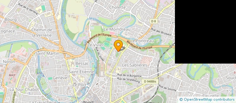 localisation de l'entreprise MADAME PATRICIA DOURY à NIORT