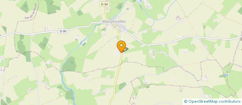 localisation de l'entreprise MADAME PATRICIA DOUSSINEAU  SAINT-MICHEL-DE-CHAVAIGNES