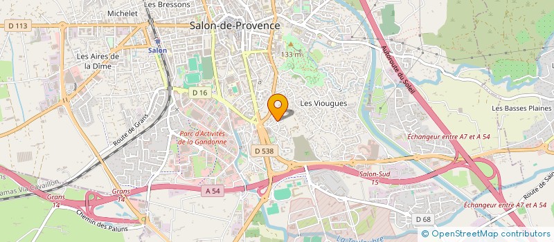 localisation de l'entreprise MADAME PATRICIA DUBOIS à SALON-DE-PROVENCE