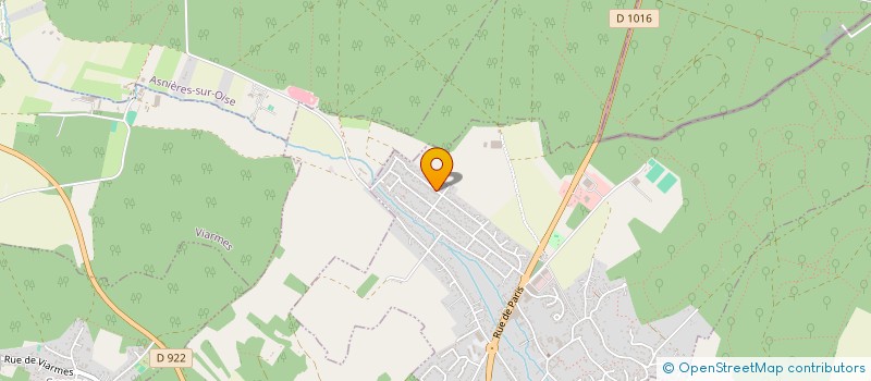 localisation de l'entreprise MADAME PATRICIA DUBOURG  CHAUMONTEL