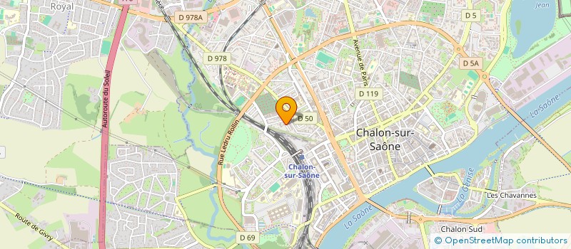 localisation de l'entreprise MADAME PATRICIA DUCRET  CHATENOY-LE-ROYAL