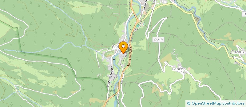 localisation de l'entreprise MADAME PATRICIA DUESO  CADEAC