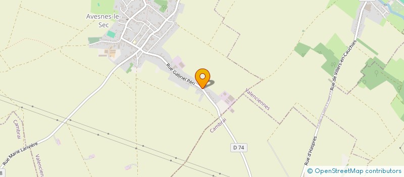 localisation de l'entreprise MADAME PATRICIA DUFOUR à AVESNES-LE-SEC