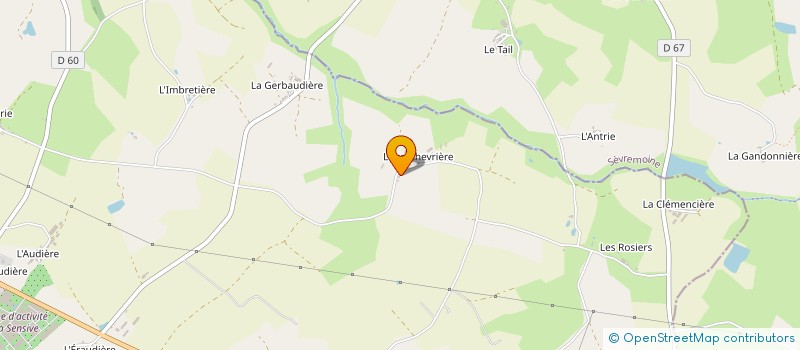 localisation de l'entreprise MADAME PATRICIA DUGAST  BOUSSAY