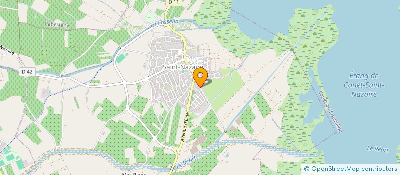 localisation de l'entreprise MADAME PATRICIA DUMAND à SAINT-NAZAIRE