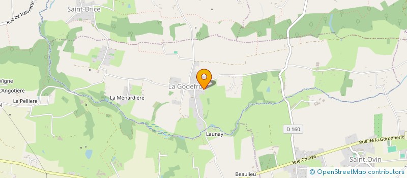 localisation de l'entreprise MADAME PATRICIA DUMONT  LA GODEFROY