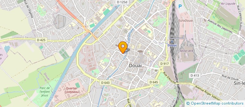 localisation de l'entreprise MADAME PATRICIA DUNCKER à DOUAI