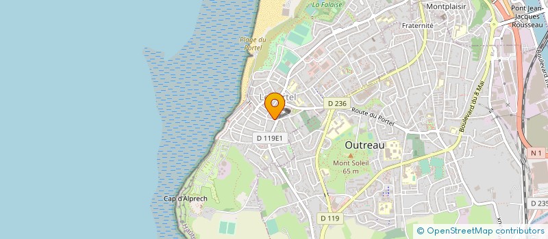 localisation de l'entreprise MADAME PATRICIA DUPONT à LE PORTEL
