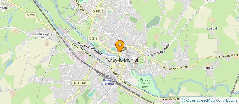 localisation de l'entreprise MADAME PATRICIA DUPONT à PARAY-LE-MONIAL