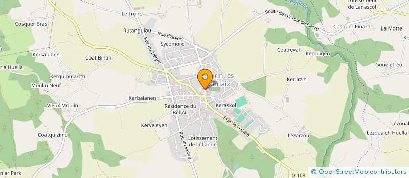 localisation de l'entreprise MADAME PATRICIA DUTOO  PLOURIN-LES-MORLAIX