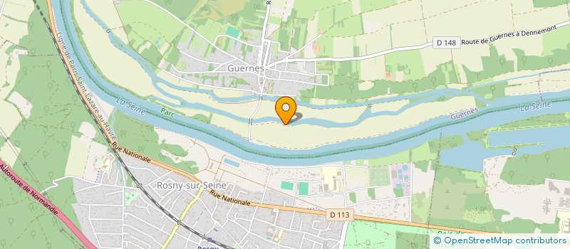 localisation de l'entreprise MADAME PATRICIA DUVAL  GUERNES