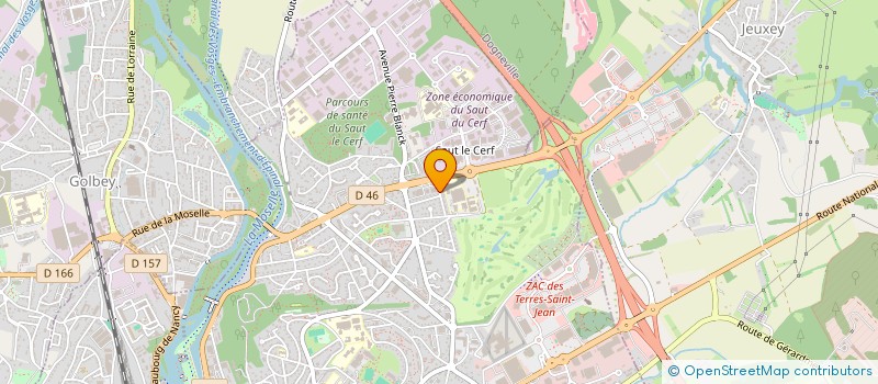 localisation de l'entreprise MADAME PATRICIA EGOT  EPINAL