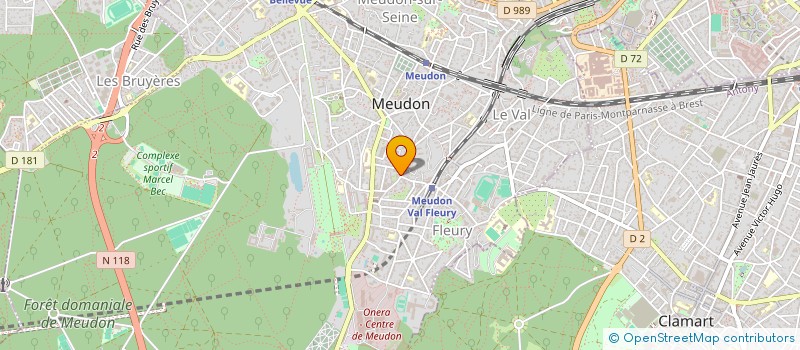 localisation de l'entreprise MADAME PATRICIA ELEFTHERIOU à MEUDON