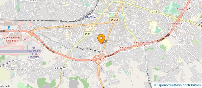 localisation de l'entreprise MADAME PATRICIA ENJALRAN à ALBI