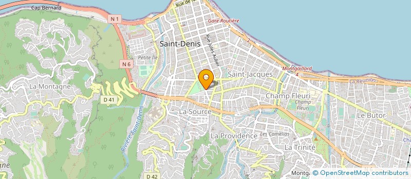 localisation de l'entreprise MADAME PATRICIA ERNOULD à SAINT-DENIS