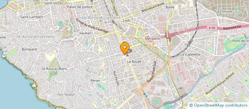 localisation de l'entreprise MADAME PATRICIA ESCUDIE à MARSEILLE