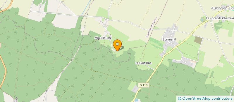 localisation de l'entreprise MADAME PATRICIA ETHEVE  TOURNAI-SUR-DIVE