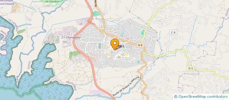 localisation de l'entreprise MADAME PATRICIA FAFARD  DUCOS