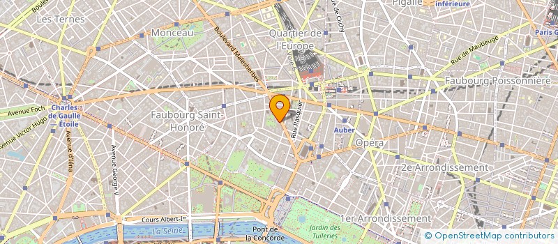 localisation de l'entreprise MADAME PATRICIA FARKAS  PARIS