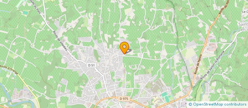 localisation de l'entreprise MADAME PATRICIA FEBVRE  VAISON-LA-ROMAINE