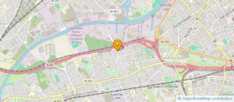 localisation de l'entreprise MADAME PATRICIA FEILLET  LOOS