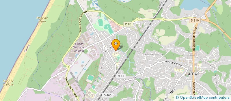 localisation de l'entreprise MADAME PATRICIA FEILLEUX  PAUILLAC