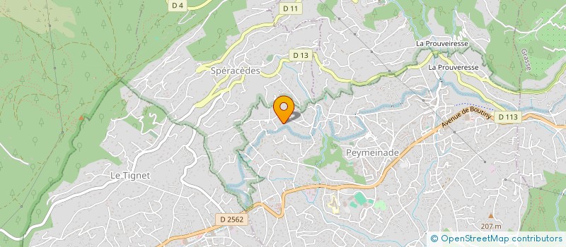 localisation de l'entreprise MADAME PATRICIA FENTON  PEYMEINADE