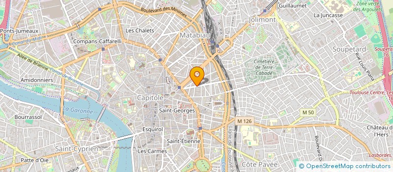localisation de l'entreprise MADAME PATRICIA FERNANDEZ à TOULOUSE