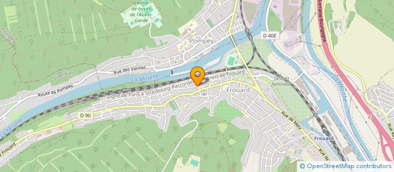 localisation de l'entreprise MADAME PATRICIA FERRAH  FROUARD