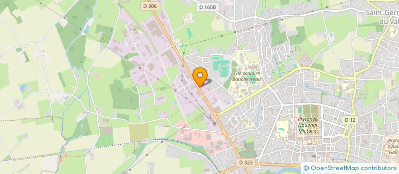 localisation de l'entreprise MADAME PATRICIA FERRAND  LA FLECHE