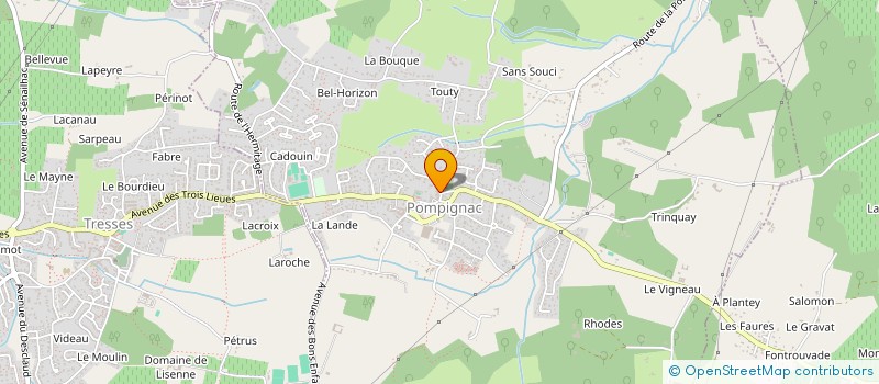 localisation de l'entreprise MADAME PATRICIA FERREOL à JOUE-LES-TOURS