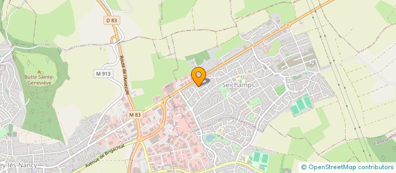 localisation de l'entreprise MADAME PATRICIA FERRON  SEICHAMPS