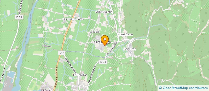localisation de l'entreprise MADAME PATRICIA FETET à SEGURET