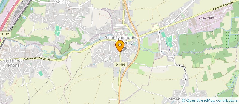 localisation de l'entreprise MADAME PATRICIA FIEDLER  ANNEYRON