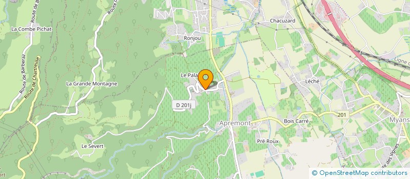 localisation de l'entreprise MADAME PATRICIA FLIPEAU  CHALLES-LES-EAUX