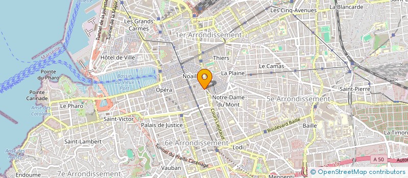 localisation de l'entreprise MADAME PATRICIA FOGARTY à MARSEILLE